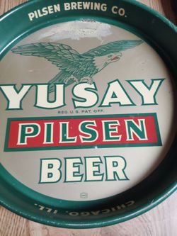 Yusay Brewery serving tray