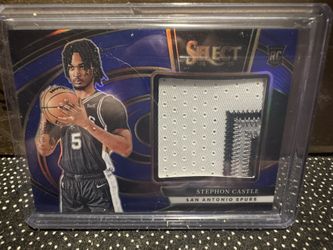 Stephen Castle Game Patch /75 Rookie NBA Card