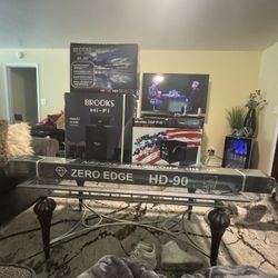 Brook Surround Sound With Projector And Screen