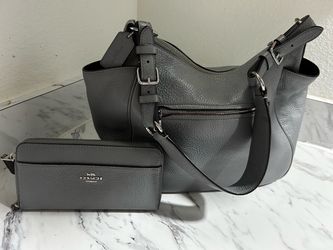 Beautiful Coach Handbag with matching clutch