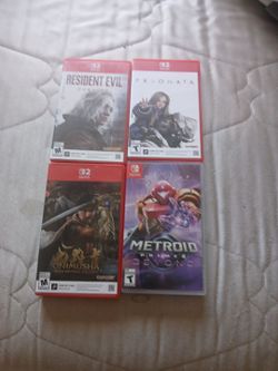 Nintendo Switch Game Bundle – 4 Games