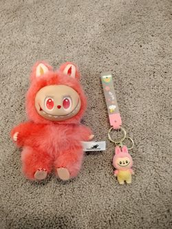 Labubu The Monsters Plush & Keychain