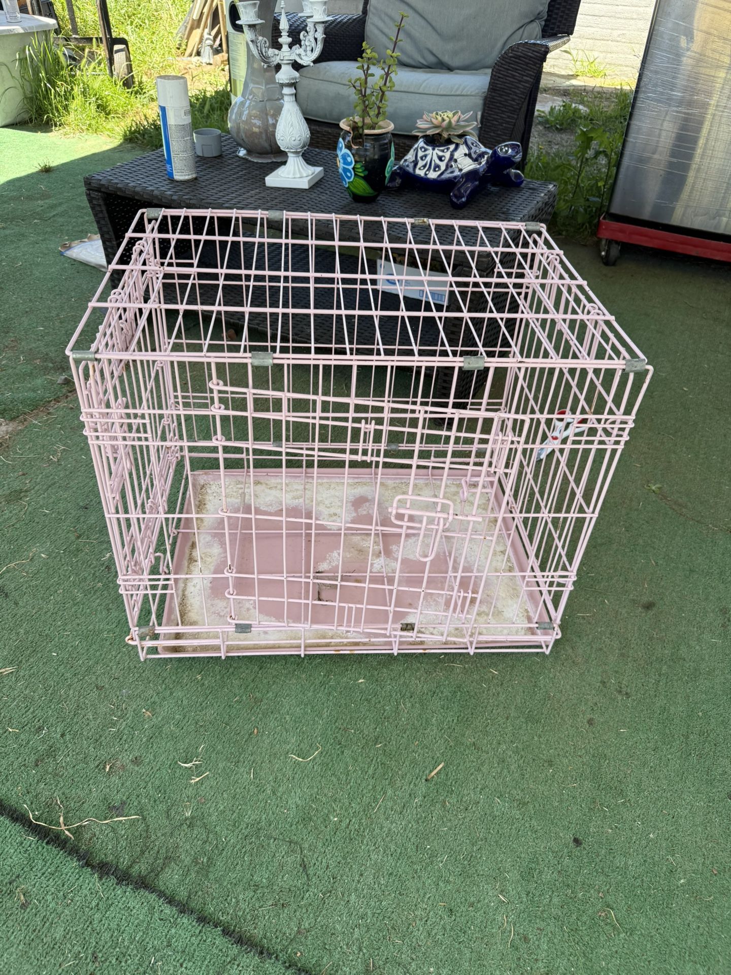 Dog Crate $10 PINK
