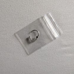 V-Shaped Clicker Hoop Earring