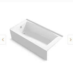 Brand New In Open Box KOHLER ELMBROOK SOAKING BATHTUB