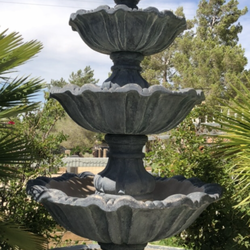 Mariela 4 tier fountain with base