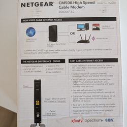 NETGEAR Cable Modem CM500