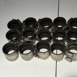 No hub 1 1/2 Inch Couplings 15pcs. 