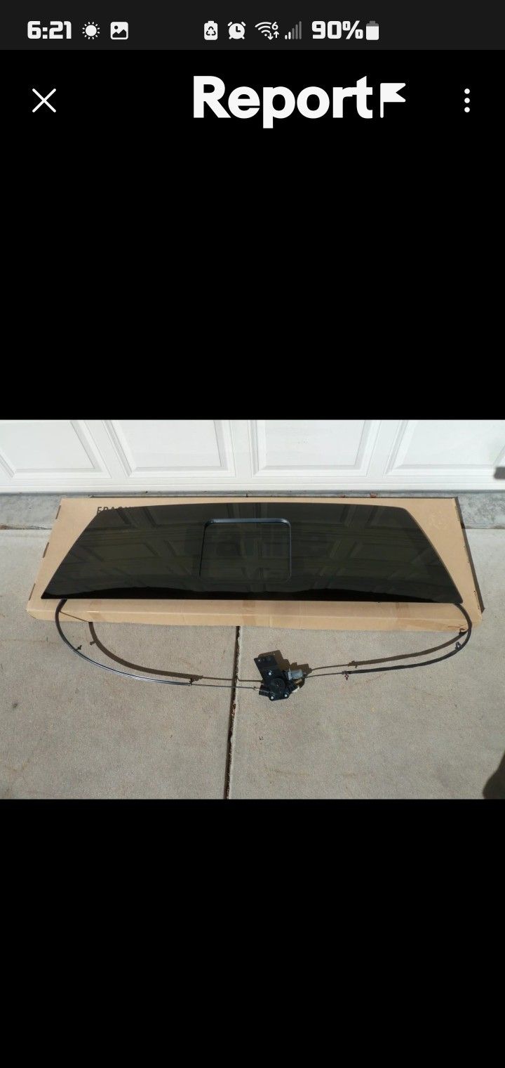 Heated Back Glass