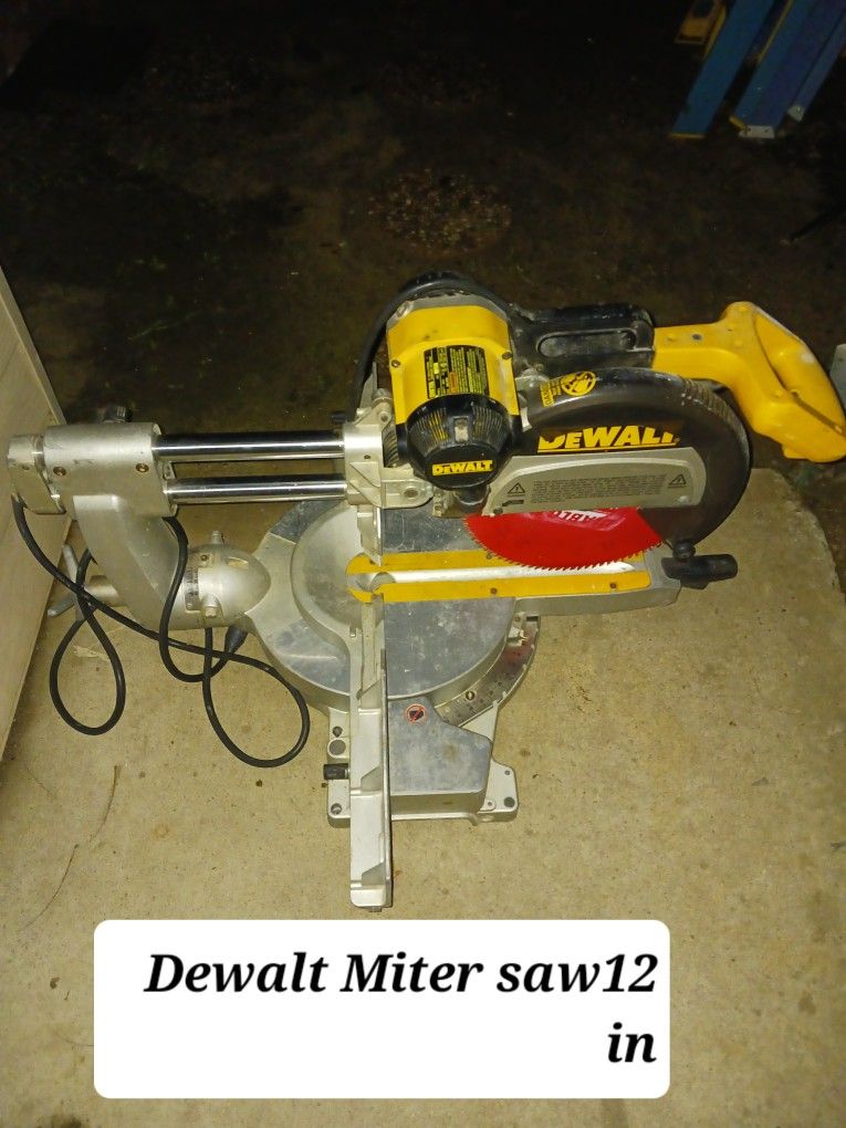 Dewalt Miter Saw Blade 12
