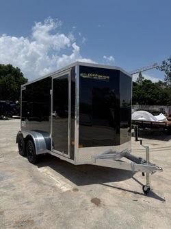 Alcom 6 x 12 Aluminum Enclosed Trailer 7k