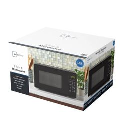 Mainstays Black Microwave 