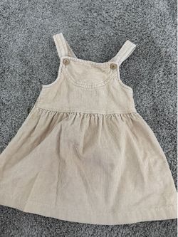 Toddler girl overall dress