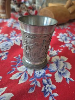 vintage Frieling-Zinn shot cup from Germany