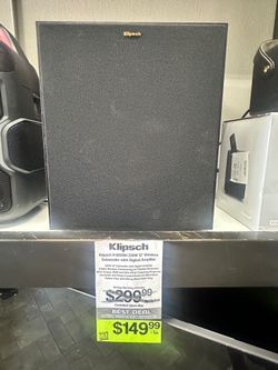 Klipsch R-120SWi 230W 12" Wireless Subwoofer with Digital Amplifier