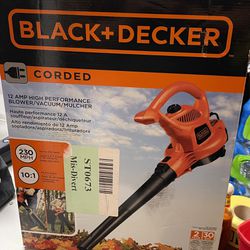 Black + Decker 3-in1 Leaf Blower/Vacuum/Mulcher for Sale in Las Vegas, NV -  OfferUp