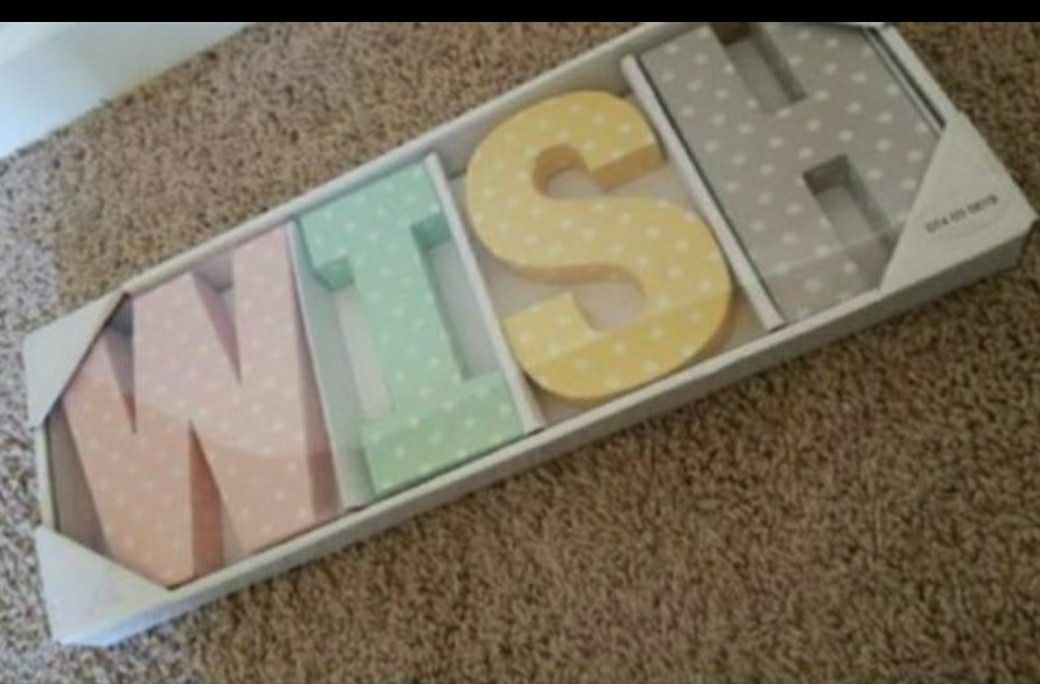 WISH letters