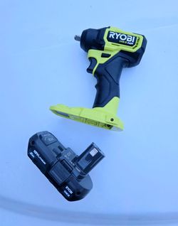 RYOBI 18V HP Brushless 3/8in 4 Mode Impact Wrench with Battery