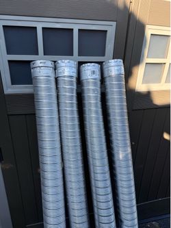 4 metal dryer vents brand new