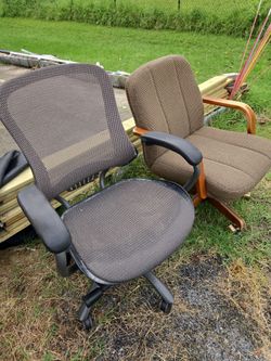 Reclining office chairs