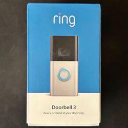 Ring Video Doorbell 3 - Smart Wireless Doorbell Camera with Dual-Band WiFi, Quick Release Battery, 2-Way Talk, Night Vision