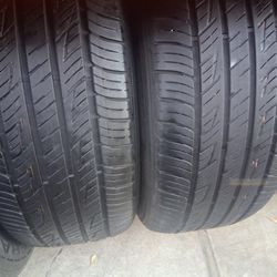 2 used Tires 255/60r18 kumho 🤑free Installation ‼️