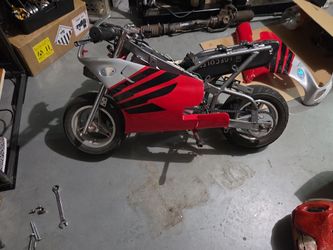 Mini electric bike.