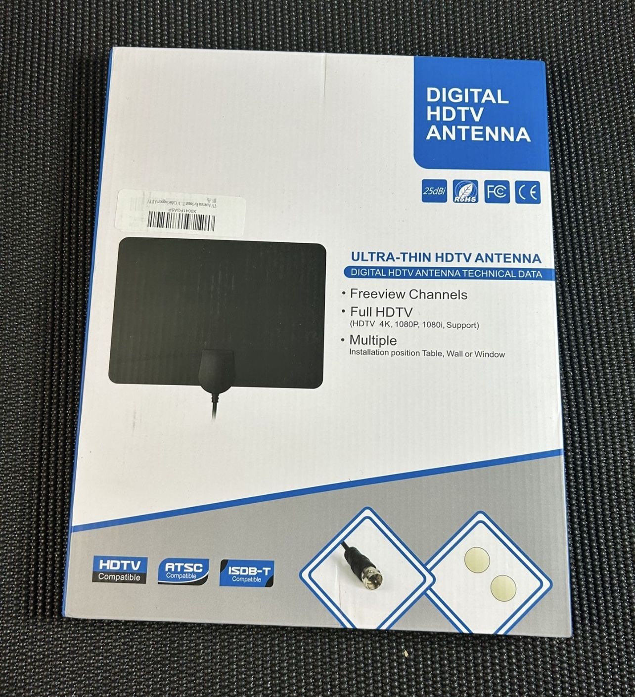 Digital HDTV Antenna for Smart Tv Cable Support
