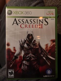Xbox 360 assassins creed 2 video game