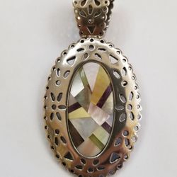 Sterling silver Pendant/Pin.