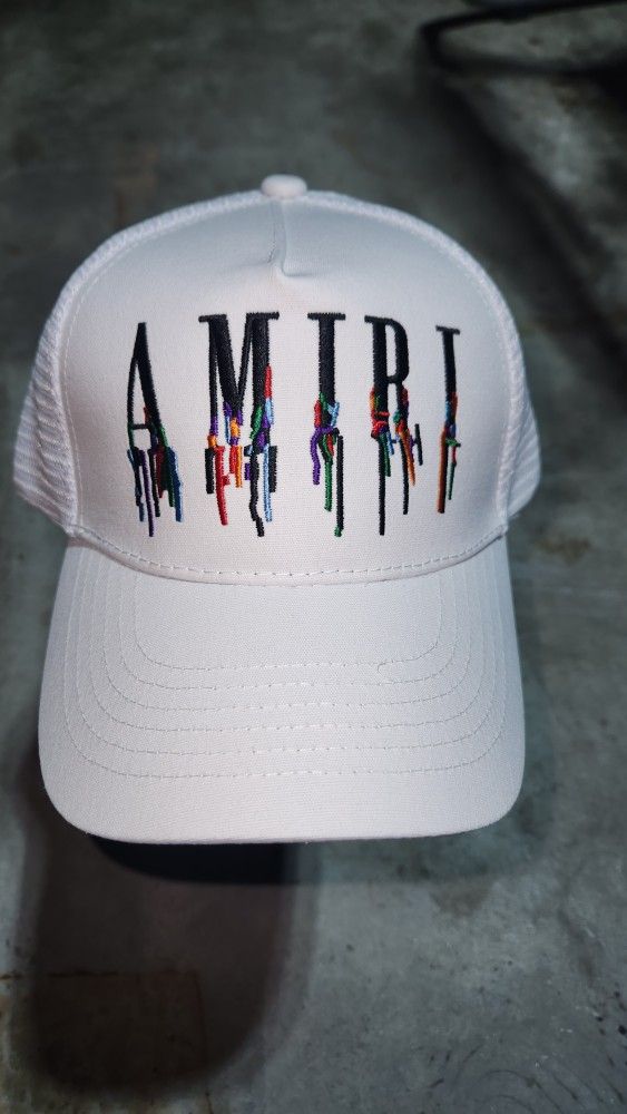 Amiri Trucker Hat White