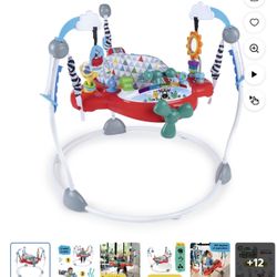 Brand New Baby Einstein Store (4.7) 159 Ocean Explorers Airplane Adventure Infant Baby Activity Center Jumper, Ages 6 Months and up