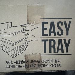 New in box easy tray shirt organizer 2boxes