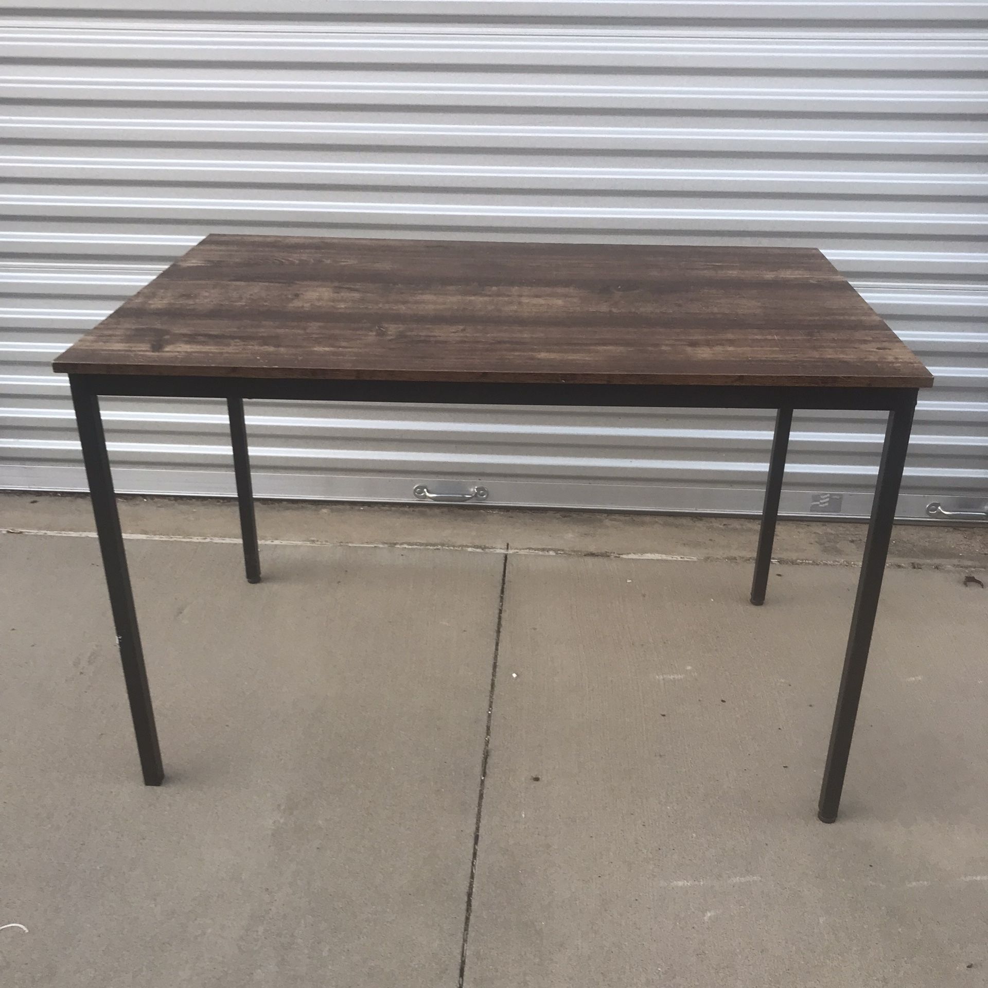 Black Metal Desk