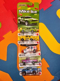 Matchbox Candy 5-Pack Die-Cast Car Set