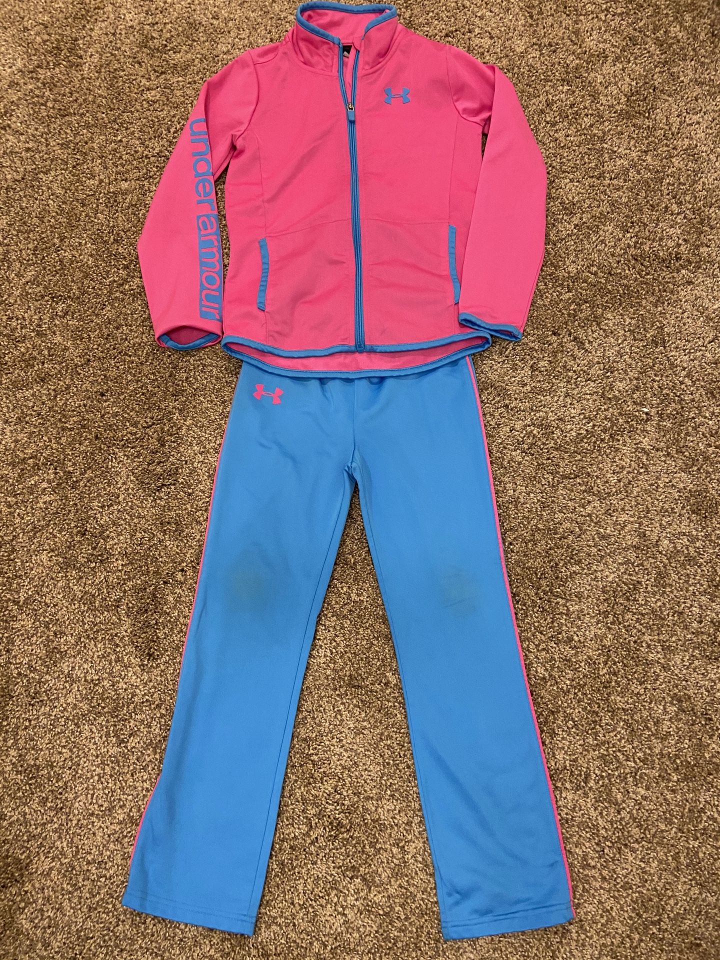 Girls Under Armor athletic set 6-6X
