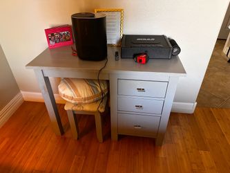 Dressing table and stool