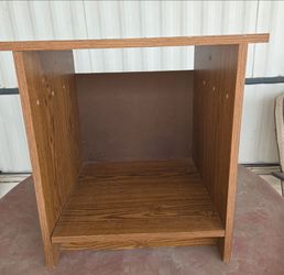 Wood End Table or Bedside Table