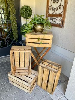 Reclaimed Vegetable Crates