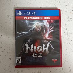 PS4 NIOH Samurai Game