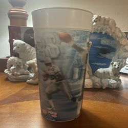 NFL Dallas Cowboys MICHAEL IRVIN COMMEMORATIVE SOUVENIR HOLOGRAPHIC CUP