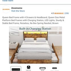 Queen Size Bed Frame 