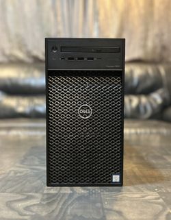 DELL Precision 3630 Core i7 8th gen. 32GB RAM 512GB SSD 2GB GPU 3 monitor support Windows 11 desktop computer