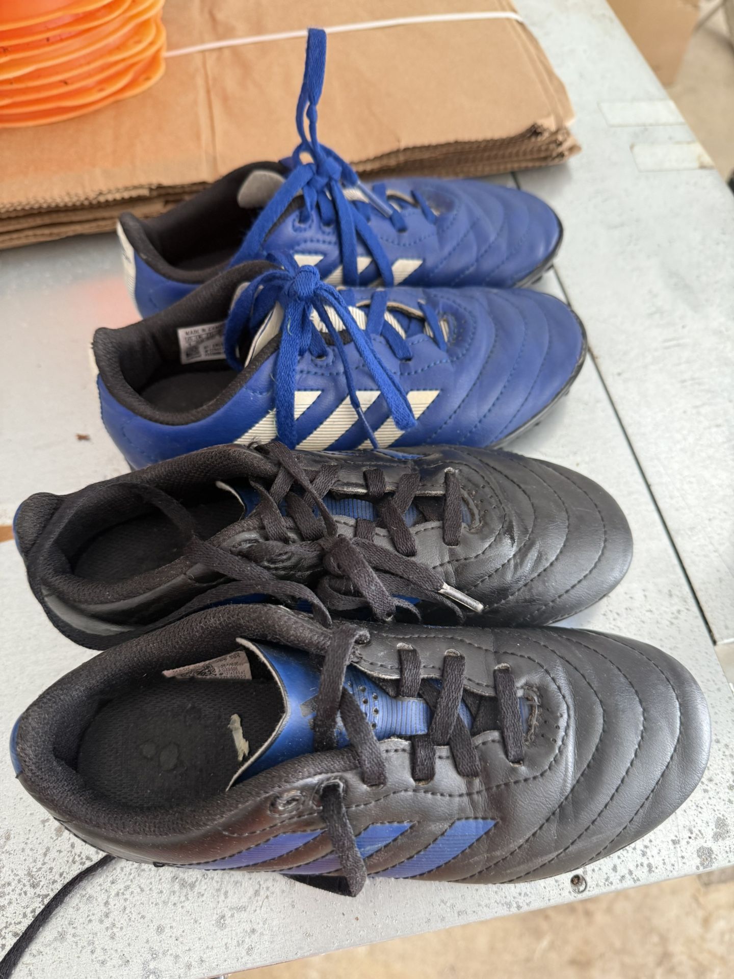 Addidas Soccer Cleats Size 1 And Size 2