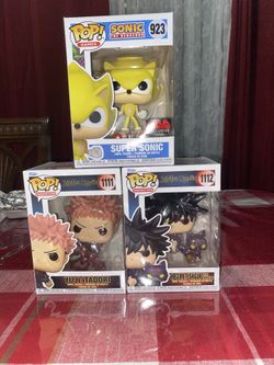 Funko Pops #923,1111 & 1112