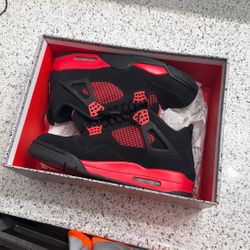 Jordan 4 Red Thunder 