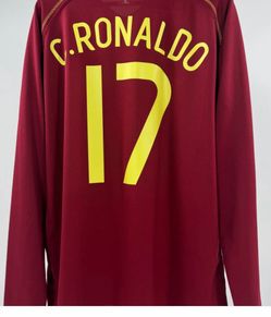 Cristiano Ronaldo 17 Extremly Rare Long Sleeve Jersey