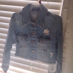 Jean jacket size 6x