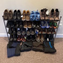 Boy Shoes Size 2to 5 1/2 Some New With Tags 