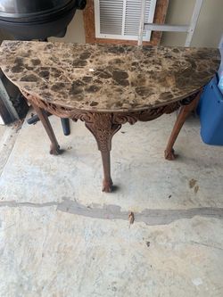 Demilune Console Table